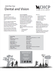 2020 Dental and Vision Brochure